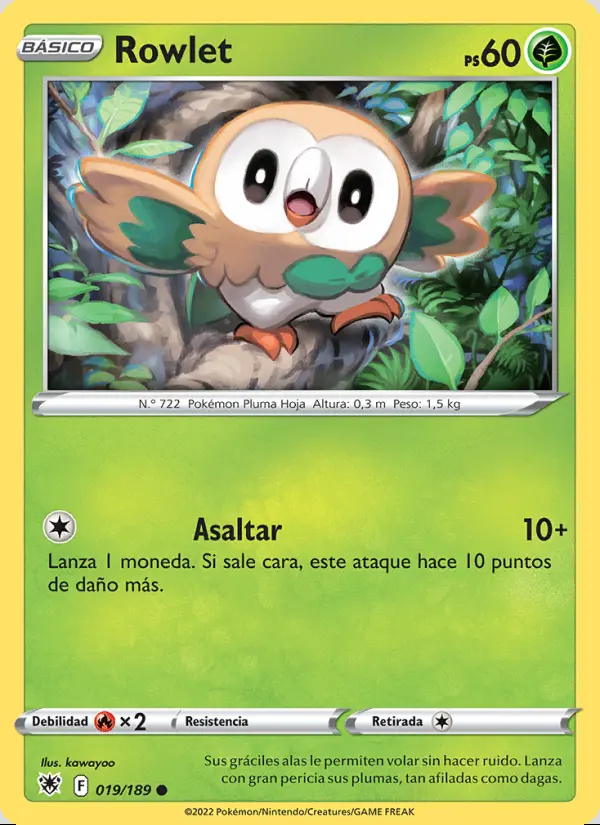 Image of the card Rowlet