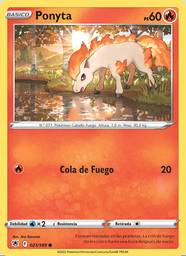 Image of the card Ponyta