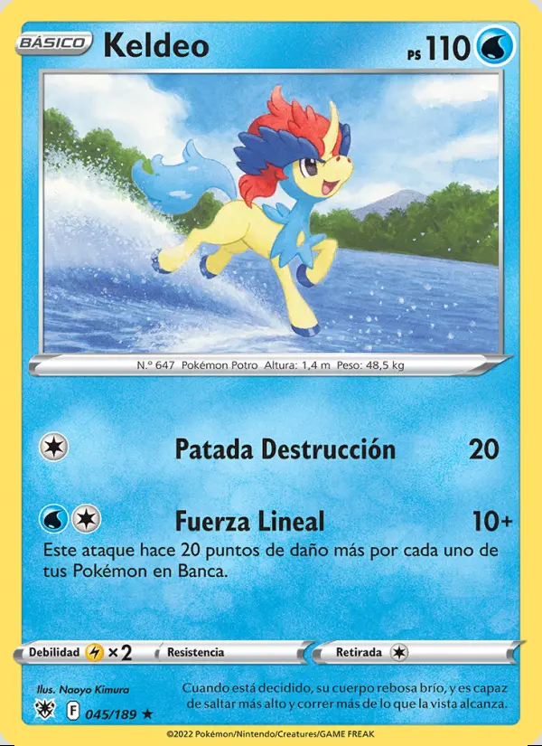 Image of the card Keldeo