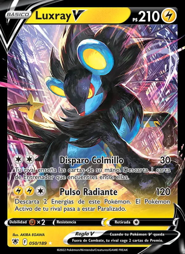 Image of the card Luxray V