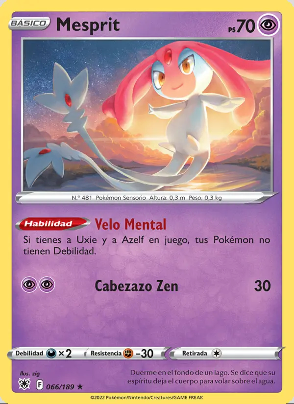 Image of the card Mesprit