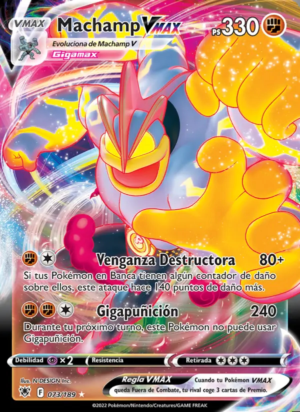 Image of the card Machamp VMAX