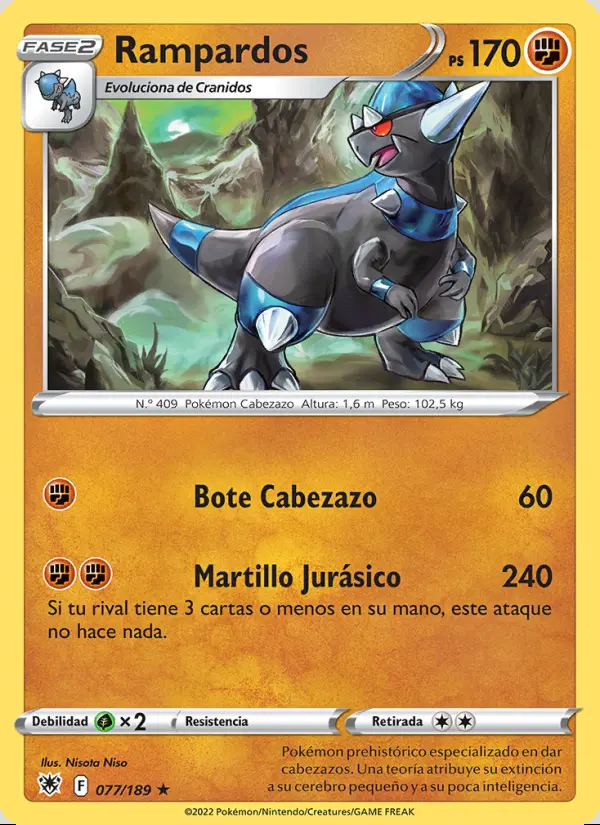 Image of the card Rampardos