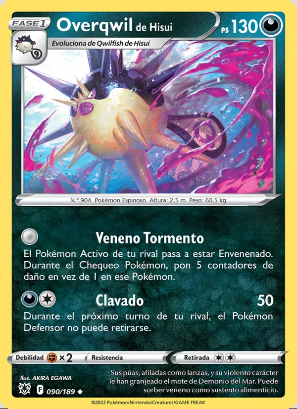 Image of the card Overqwil de Hisui