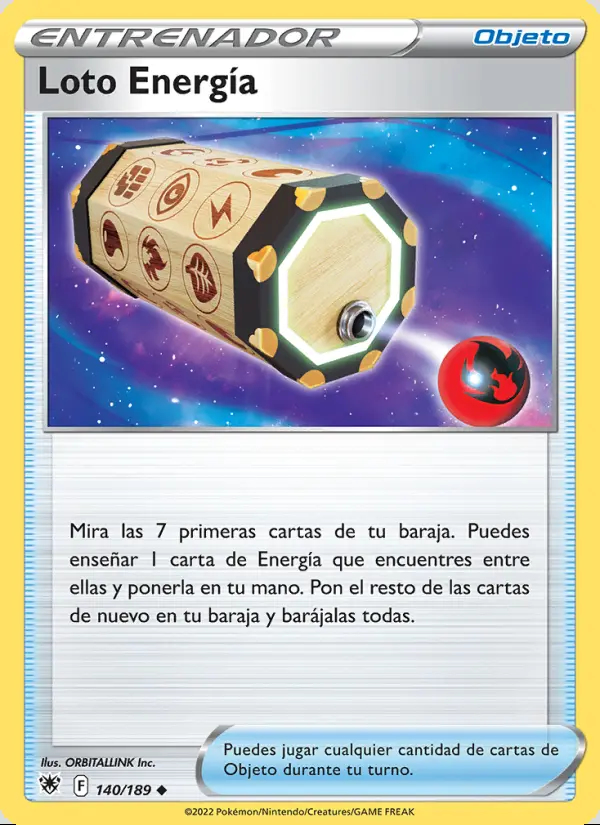 Image of the card Loto Energía