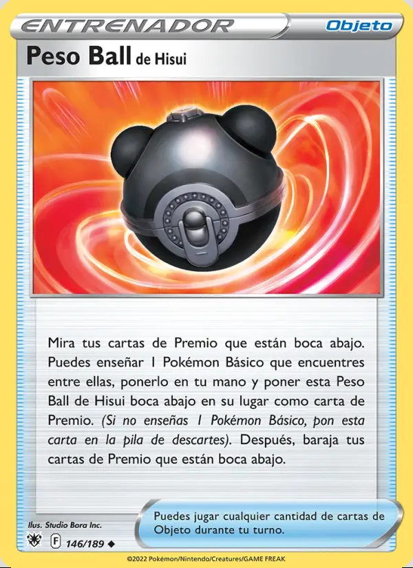 Image of the card Peso Ball de Hisui