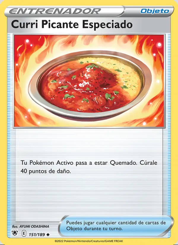 Image of the card Curri Picante Especiado