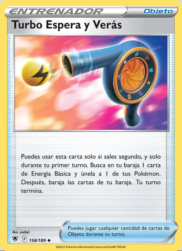 Image of the card Turbo Espera y Verás