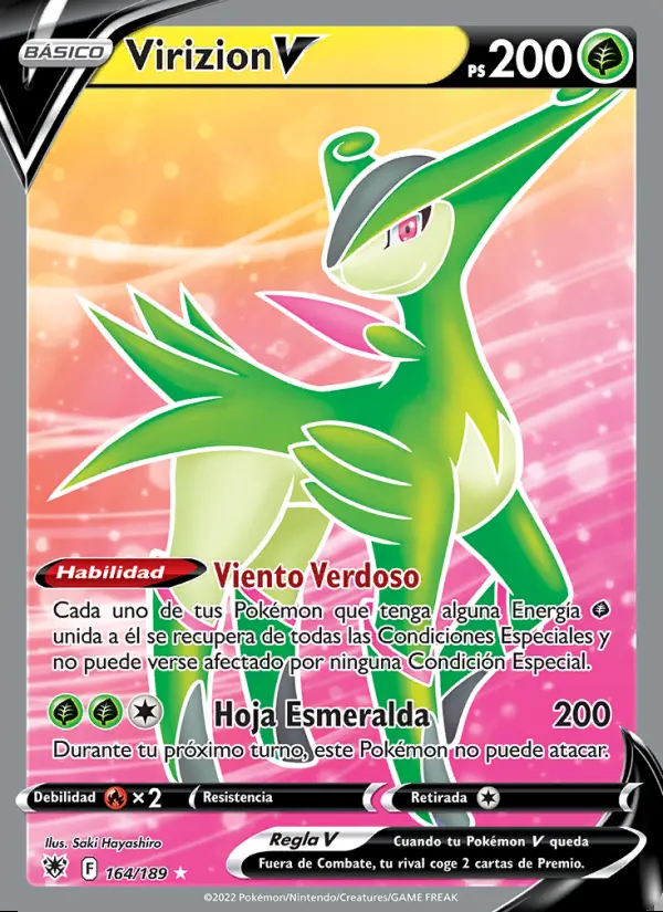 Image of the card Virizion V