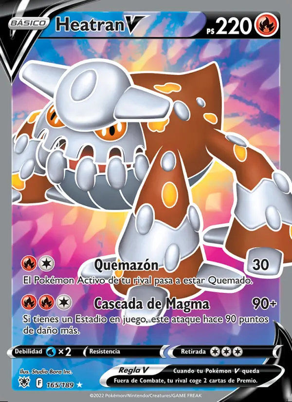 Image of the card Heatran V