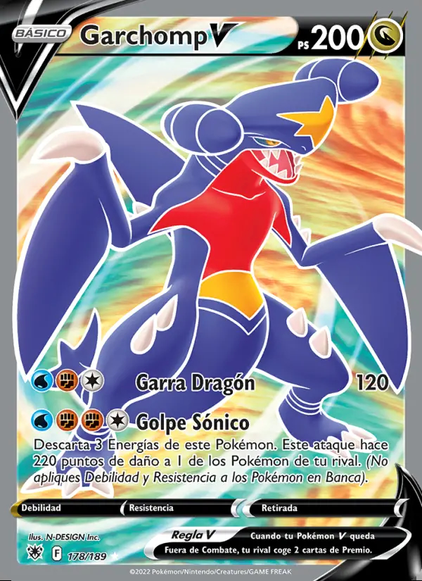 Image of the card Garchomp V