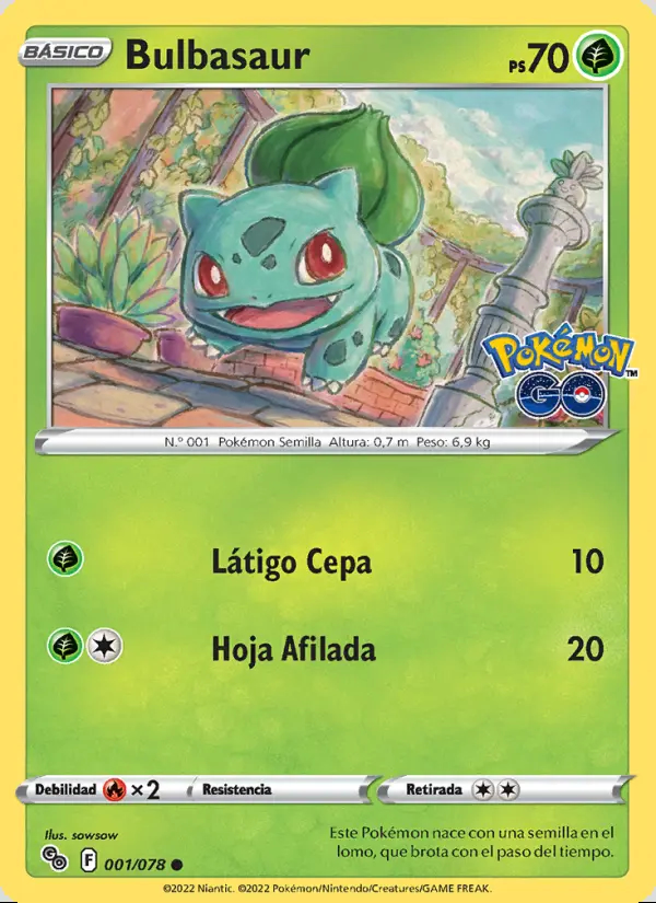 Image of the card Bulbasaur