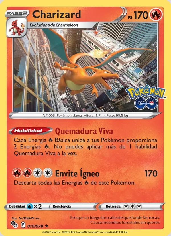 Image of the card Charizard