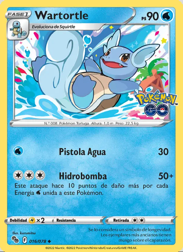 Image of the card Wartortle