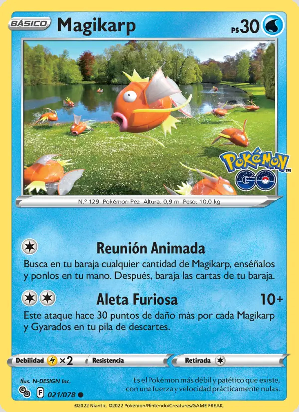 Image of the card Magikarp