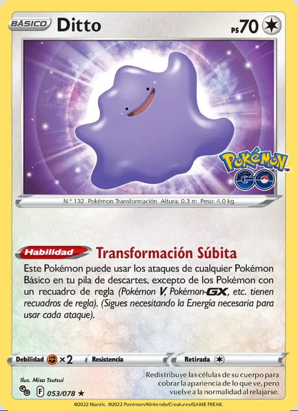 Image of the card Ditto