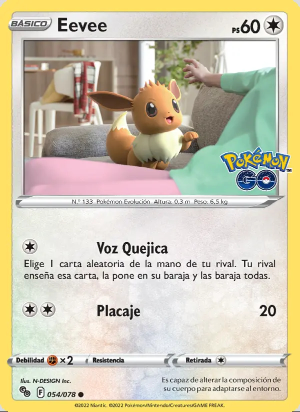 Image of the card Eevee