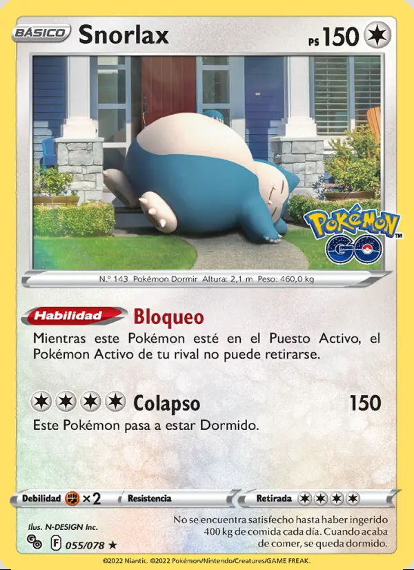 Image of the card Snorlax