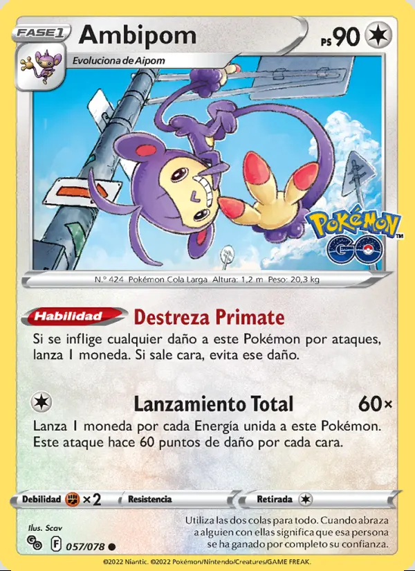 Image of the card Ambipom