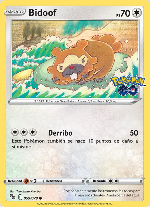 Image of the card Bidoof