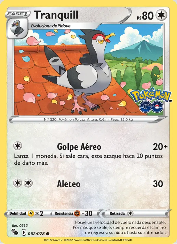 Image of the card Tranquill