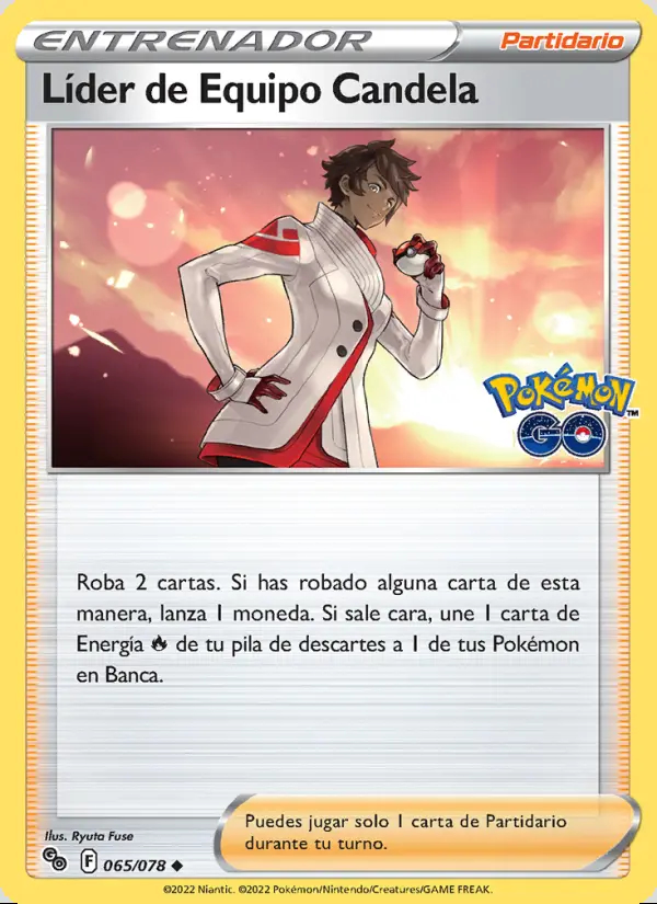 Image of the card Líder de Equipo Candela