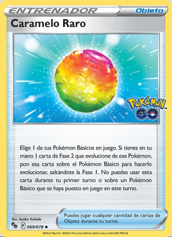 Image of the card Caramelo Raro