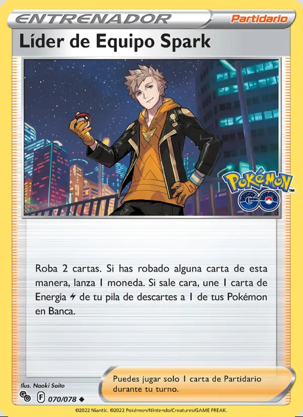 Image of the card Líder de Equipo Spark