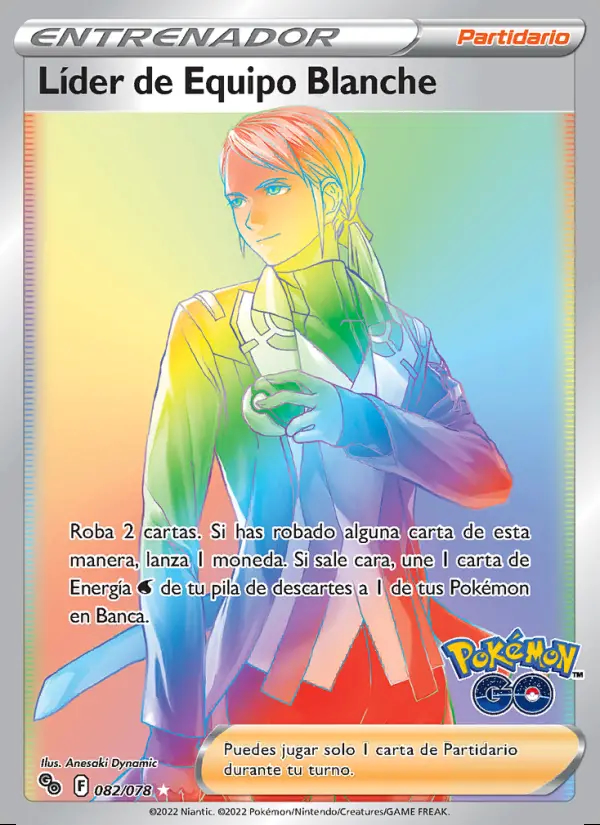 Image of the card Líder de Equipo Blanche