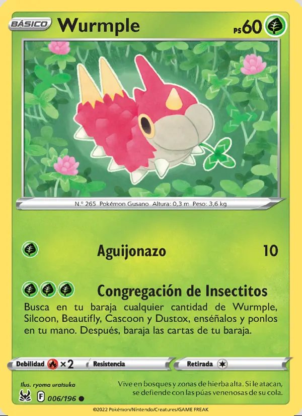 Image of the card Wurmple