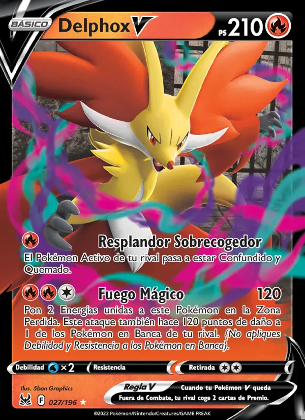 Image of the card Delphox V