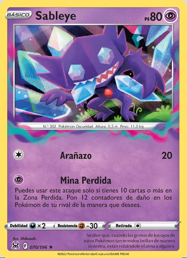 Image of the card Sableye