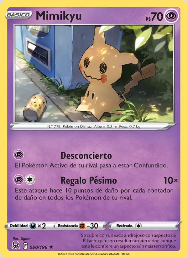 Image of the card Mimikyu