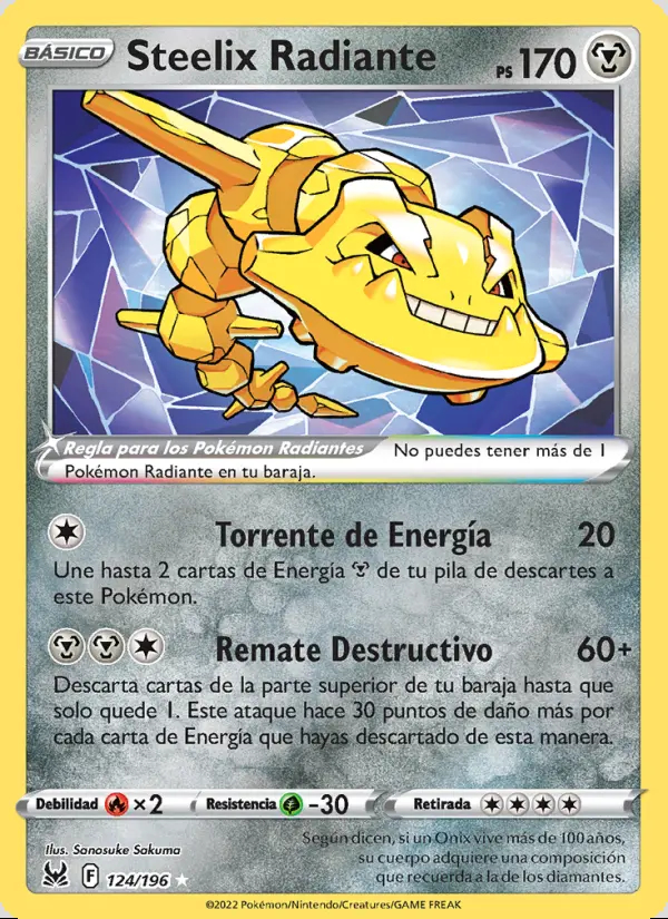 Image of the card Steelix Radiante