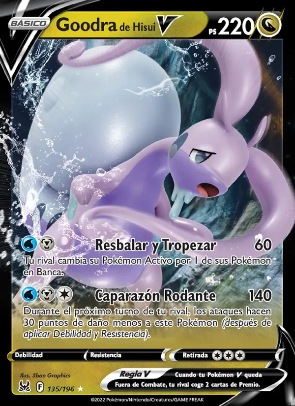 Image of the card Goodra de Hisui V