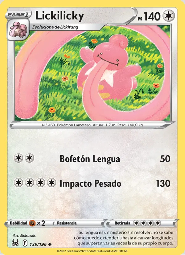 Image of the card Lickilicky