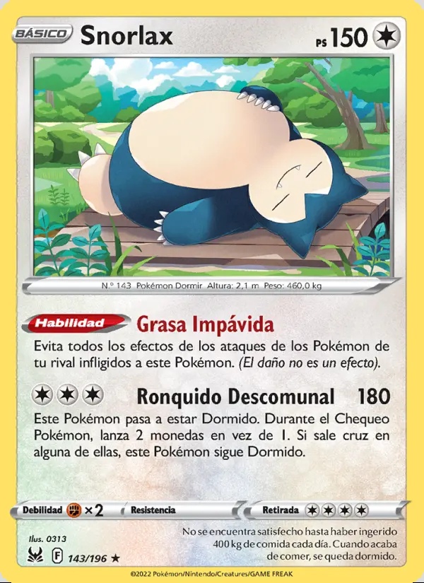 Image of the card Snorlax