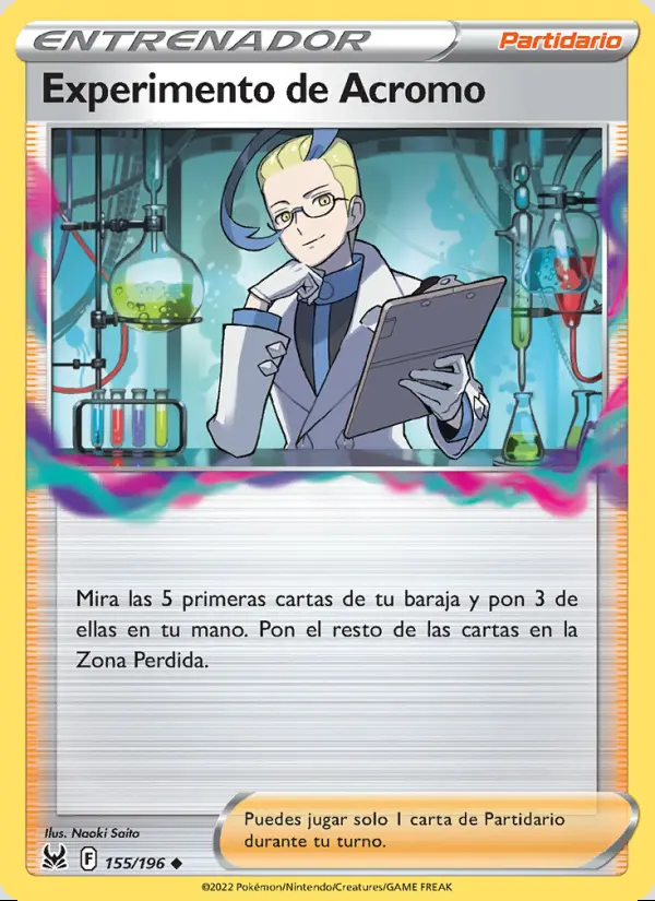 Image of the card Experimento de Acromo
