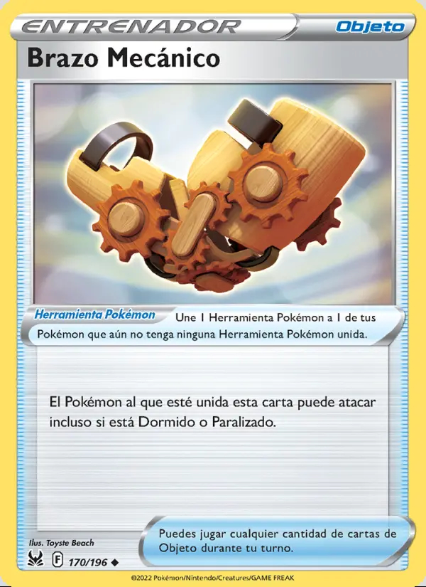 Image of the card Brazo Mecánico