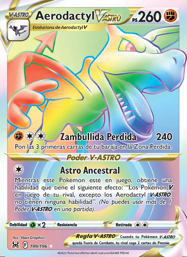 Image of the card Aerodactyl V-ASTRO