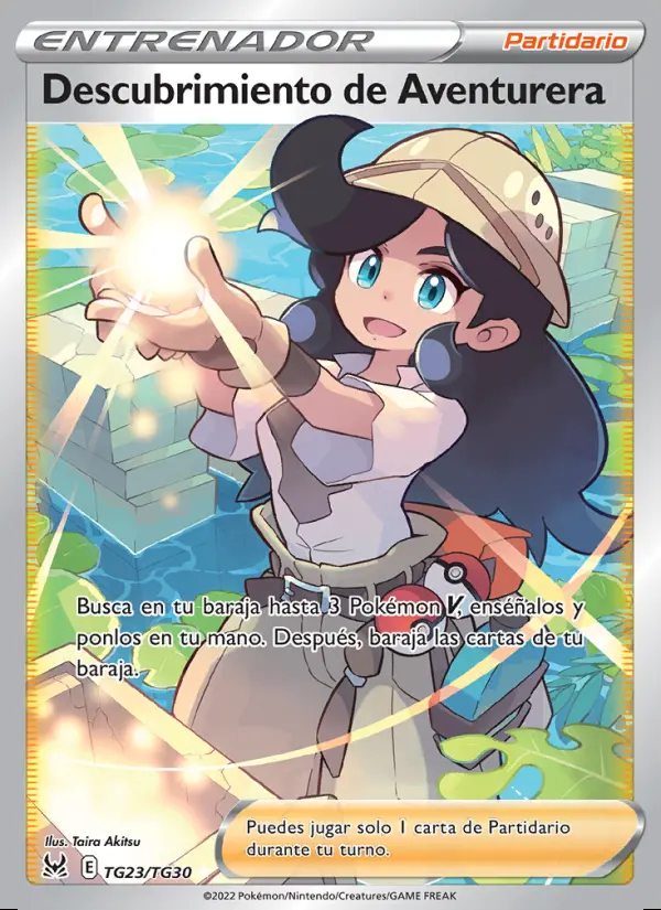 Image of the card Descubrimiento de Aventurera