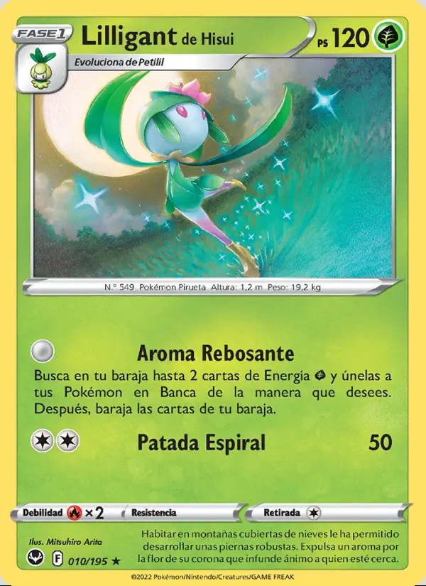 Image of the card Lilligant de Hisui