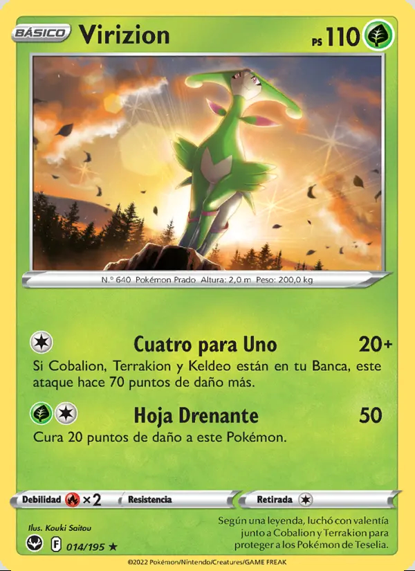 Image of the card Virizion