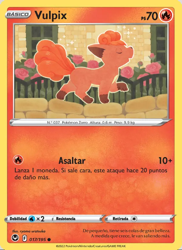 Image of the card Vulpix