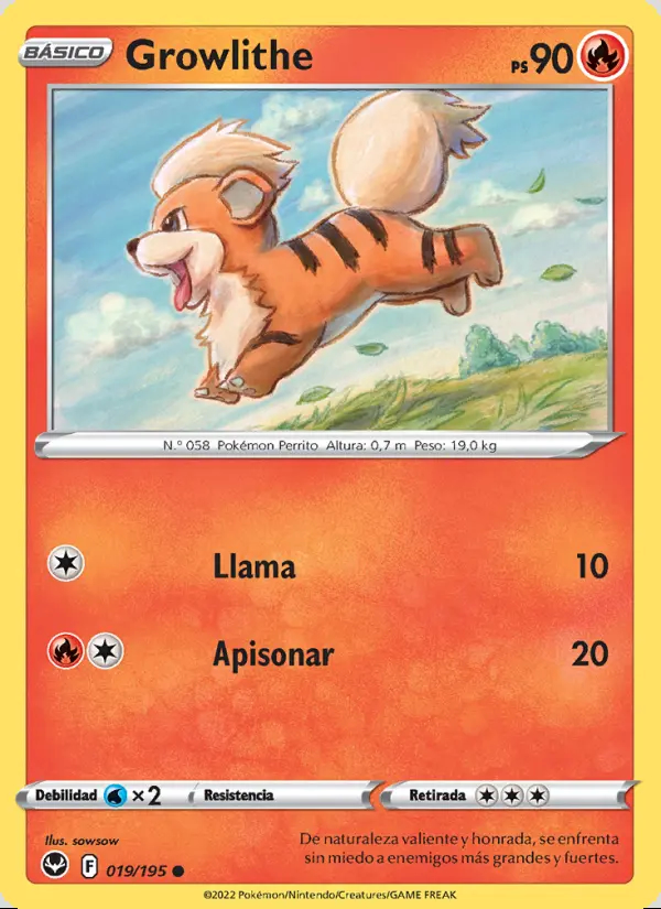 Image of the card Growlithe