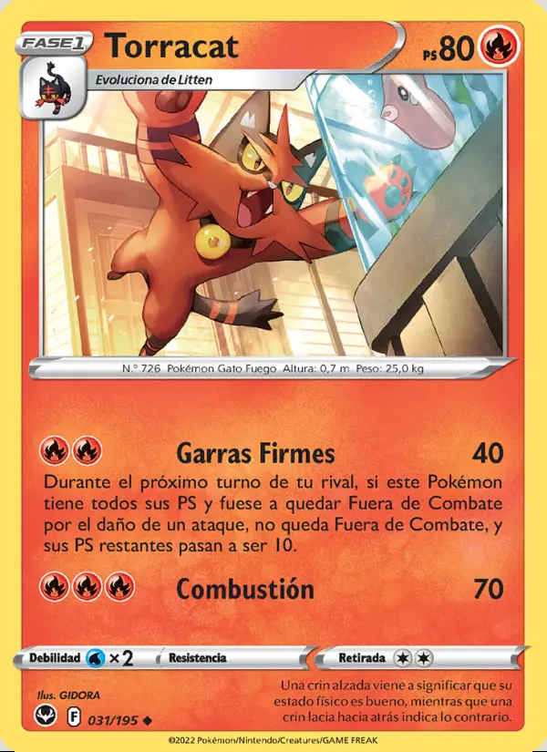 Image of the card Torracat