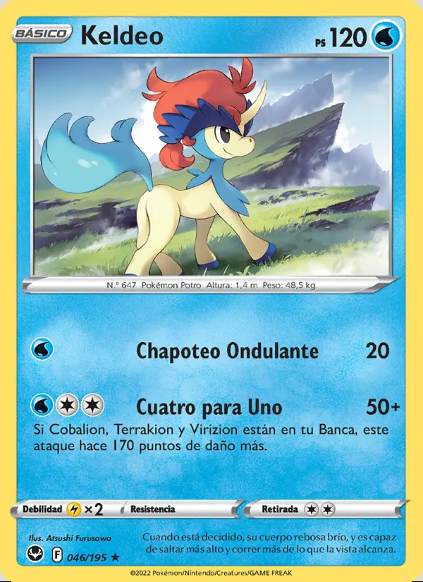 Image of the card Keldeo