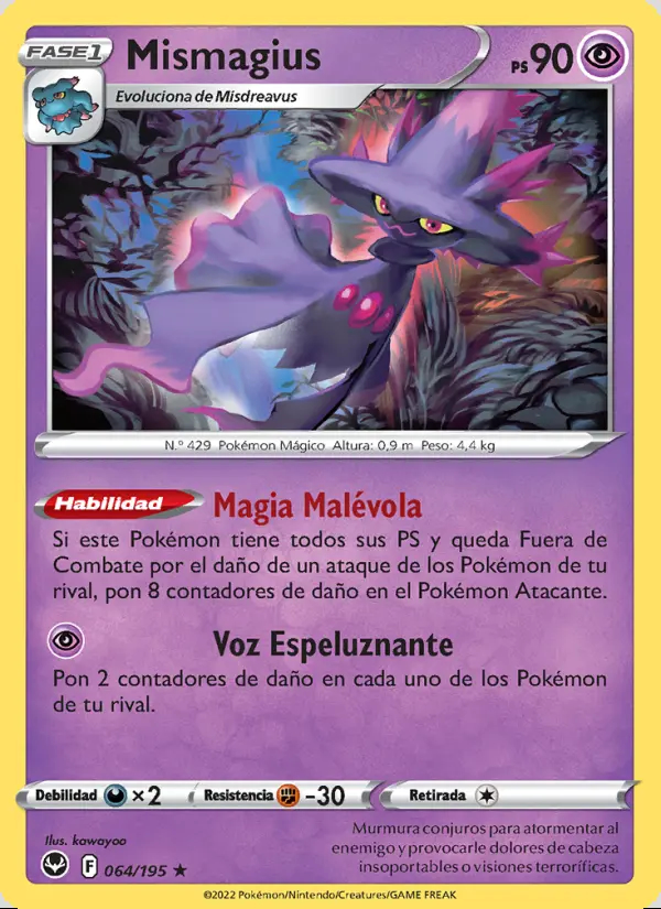 Image of the card Mismagius