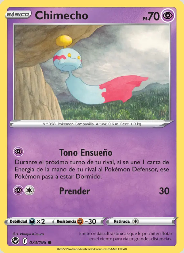 Image of the card Chimecho
