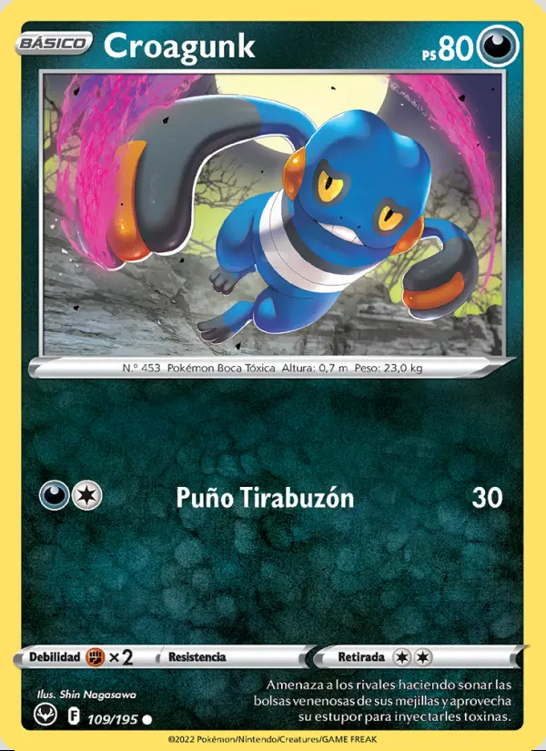 Image of the card Croagunk